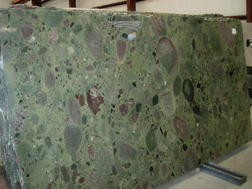 Green Granite Slab