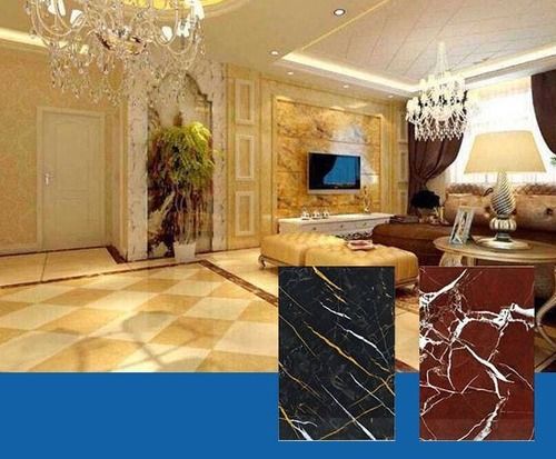 Pvc Faux Marble Panels Application: Interial Wall at Best Price in ...