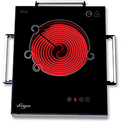 Portable 1 Burner Electric Cooktop