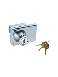 Cabinet Double Glass Door Lock with Keys