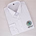 Embroidered Men Shirt Pristine White