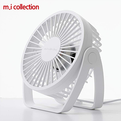 Usb Fan - ABS Plastic 137x80x141mm 2m Cable | Brushless Motor Low Energy Quiet Adjustable Airflow Clippable Design