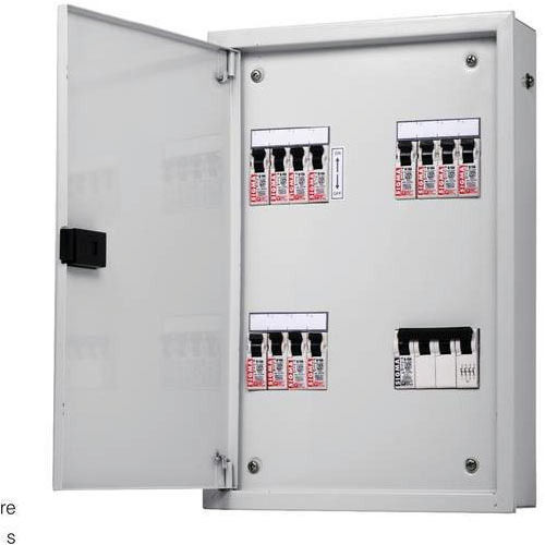 Shock Proof And Heat Resistant Rectangular Mcb Distribution Board