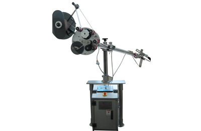 Stand Alone Sticker Labeling Applicator Stepper