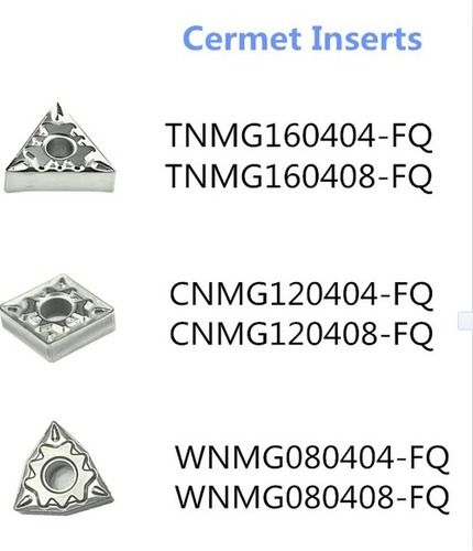 Yellow And Blue Indexable Turning Inserts