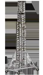 Tiltable Tower Ladder