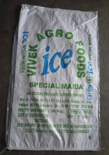 HDPE Woven Sacks With Without Lamination