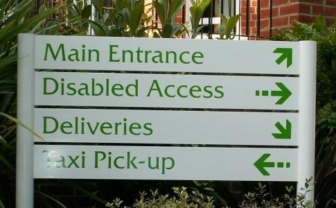 Directional Signage Board By AMBICA SIGNAGES
