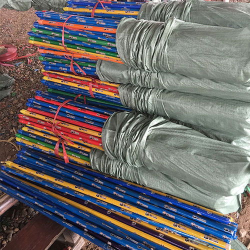 Wooden Mop Stick with PVC Cover