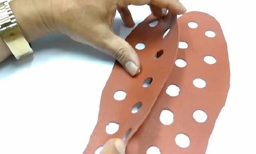 Silastic Rubber Insoles For Better Blood Circulation