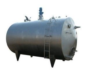 Horizontal Milk Storage Tank