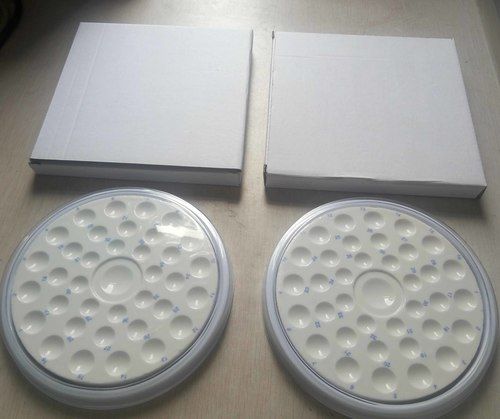 Round Dental Ceramic Mixing Slab (Wet Tray)