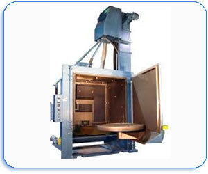 Swing Table Shot Blasting Machine C4H11No3