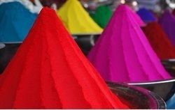 holi color powder