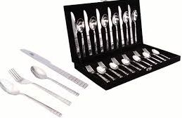 Stainless Steel 24 Pcs Cutlery Set