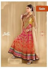 Designer Salwar Kameez Multi-color Suit With Dupatta