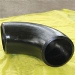 Pipe Elbow - Carbon Steel A234 WPB, 32" Diameter, 18 Gauge, Butt Welded, Seamless, Black Painted Finish, 3-Year Warranty | Ideal for Oil and Gas Transport, Petrochemical Applications