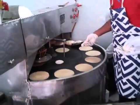 Commercial Semi Automatic Roti Making Machine