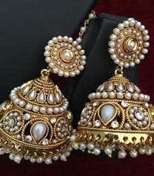 Touchstone Indian Bollywood Traditional Exotic Jaipur Meenakari Enamel  Twisted Wire Designer Jewelry Jhumki Earrings In Gold Tone For Women   Amazonin Fashion