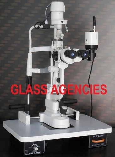 Slit Lamp With Beam Splitter C Mount And Camera Grade: A