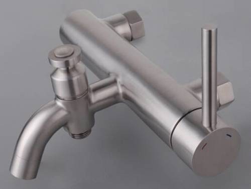 SUS304 Stainless Steel Bathtub Faucet And Mixer