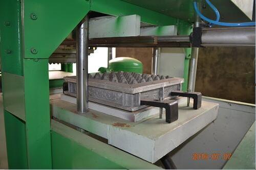 1 Mold Paper Pulp Egg Tray Making Machine with Output of 350pcs/hour