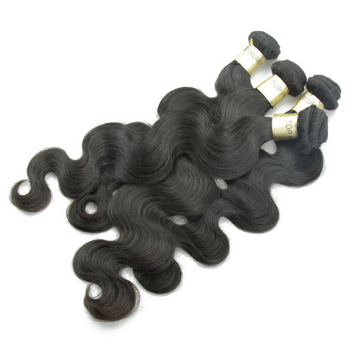 Natural Black Xbl Top Quality Grade 8A Brazilian Virgin Body Wave Hair Extensions