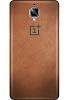 CASE U OnePlus Logo in Leather Print Designer Premium Printed Phone Cover