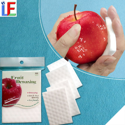 Excellent Technology Professional Fruit Dewaxing Sponge