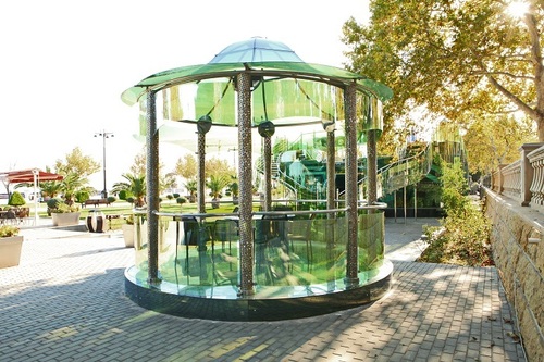 Glass arbors