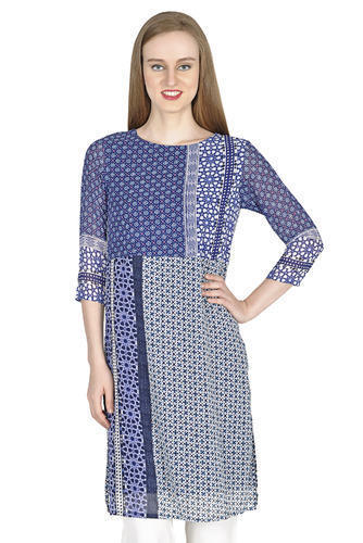 Ladies Printed Georgette Kurti