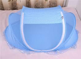 Sky Blue Foldable Baby Mosquito Net