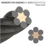 Steel Wire Ropes - 6x36sw Fiber Core