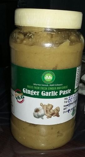 Fresh Ginger Garlic Paste - 100% Pure, Fresh and Natural Taste | Expertly Processed Using Latest Techniques