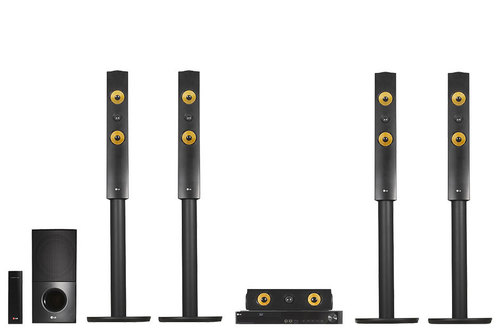 Home Theater with Aramid Fiber Speakers Set
