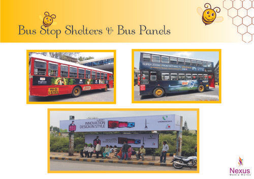 Bus Stop Shelters and Bus Panel Advertisement Service