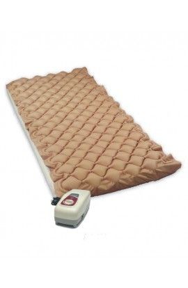 Air Bed Mattress - Alternating Pressure System, Variable Pressure Settings , Pump Includes Built-in Bracket for Stability