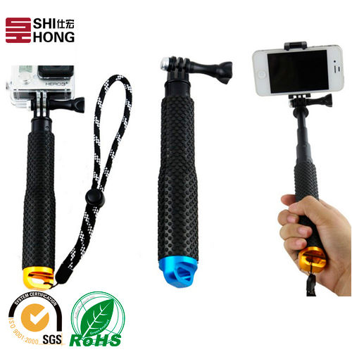 Foldable Wired Monopod Selfie Stick for All Cell Phone