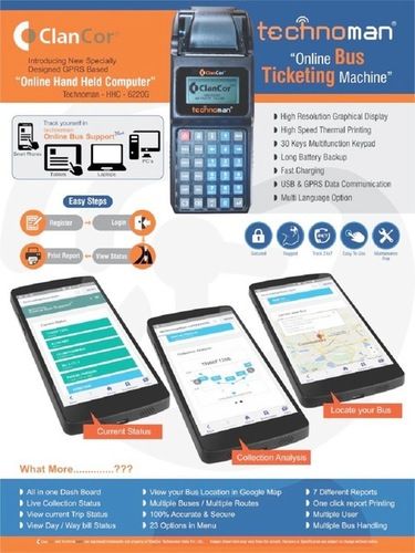 Online Bus Ticketing Machine