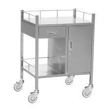 304 Stainlees Steel Hospital Trolley 