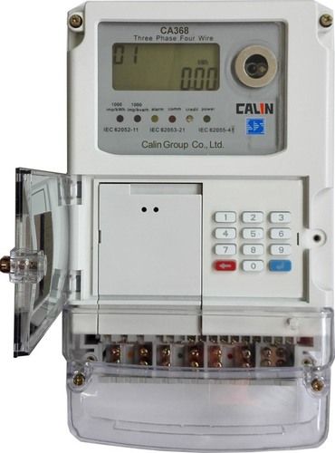 Three Phase Keypad GPRS Prepaid and Prepayment Energy Meter