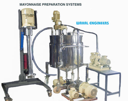 Mayonnaise Plant - Advanced Homogenisation System for Perfect Emulsion, High Shelf Life and Finest Droplet Size