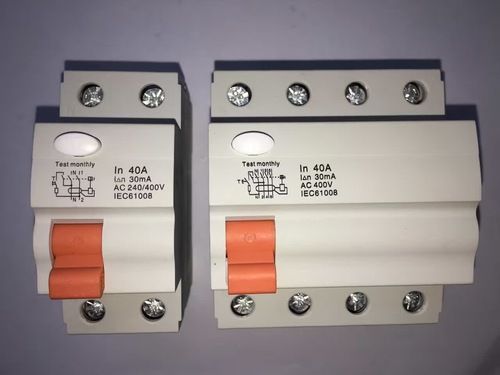 Leakage Protective Rccb Electrical Residual Current Circuit Breaker