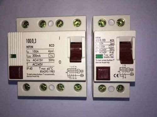 Residual Current Nfin Rccb/Elcb/Rcd/Rcb 2P/4P ,Earth Leakage Circuit Breaker