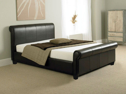 Designer Leather Bed