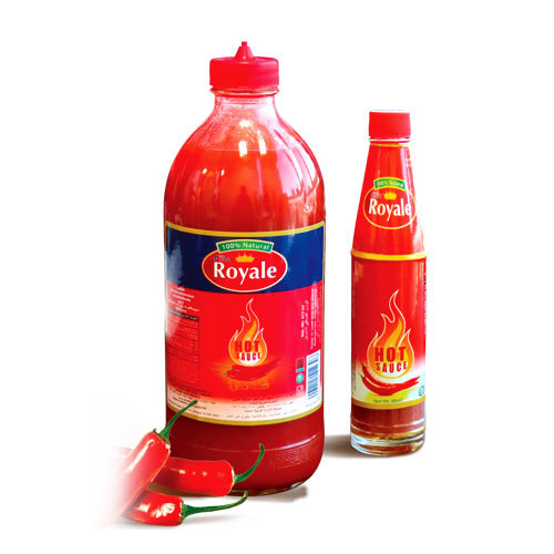 Hot Sauce a   Glass Bottle By Delta Food Ind FZC