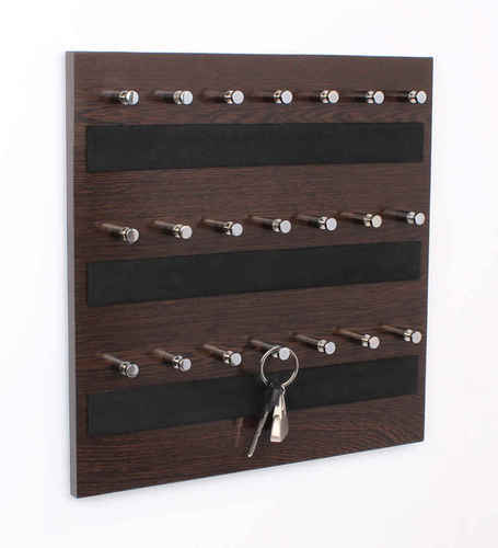 homemade key holder for wall