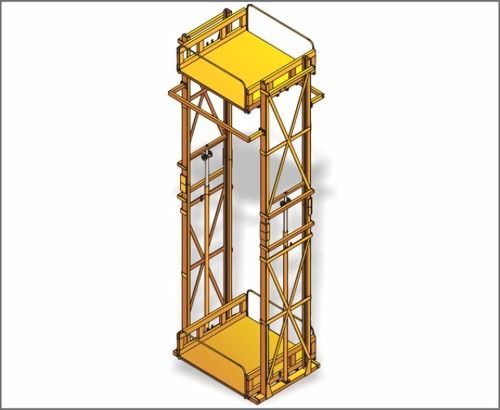 Double Mast Type Electro Hydraulic Goods Lift At Best Price In Pune Technovision Engineers Pvt 