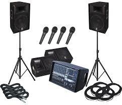 Portable Public Address System - High-Quality Raw Material, Portable Design, Ideal for Large Audiences