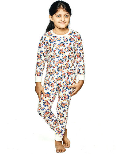 Girls Nightwear Floral Blue